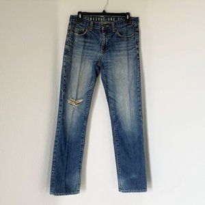 CONVERSE - Men's Slim Straight Jeans, Blue, 32x32